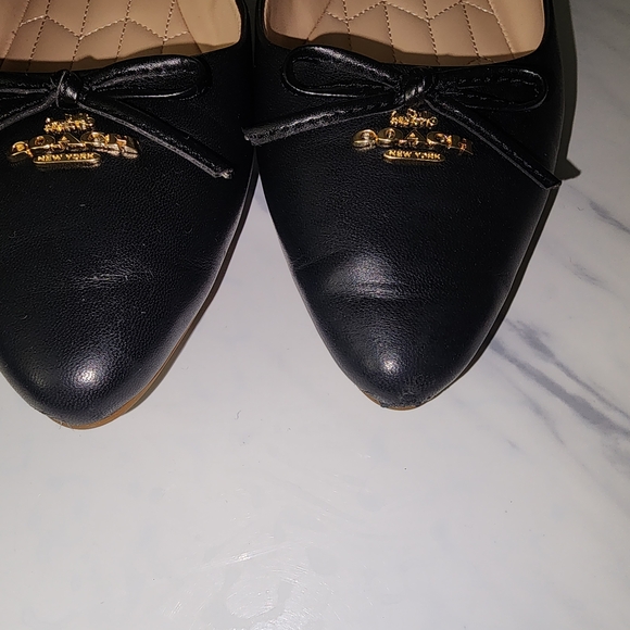 Coach Annabel Ballet Leather Shoes - Picture 7 of 7